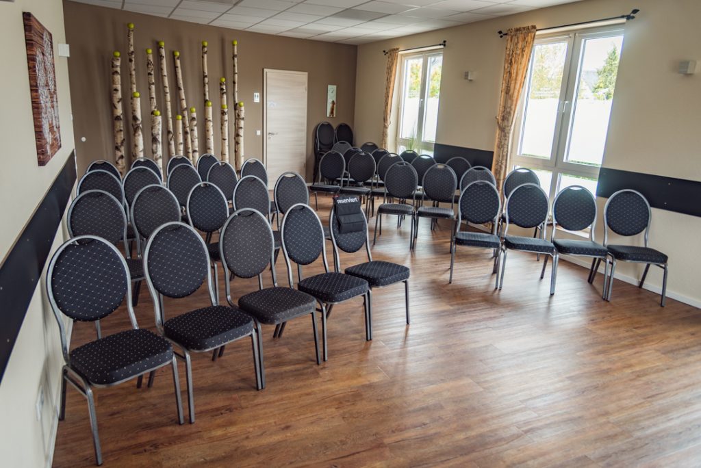 Unser klimatisierter Gruppenraum