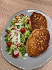 Haferflocken Frikadellen